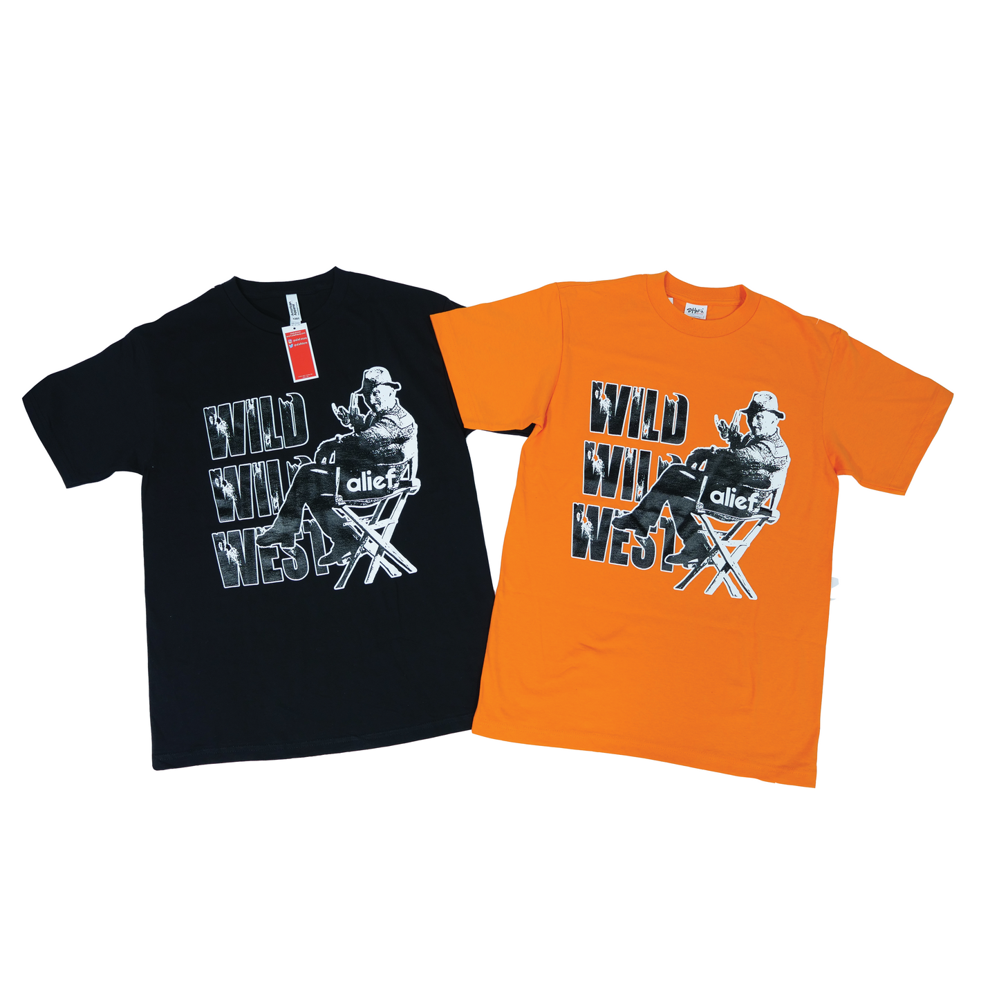 WIld Wild West Alief Halloween Tee - Orange