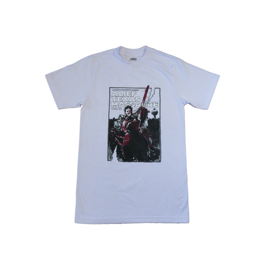 Alief Texas Massacre Tee - White