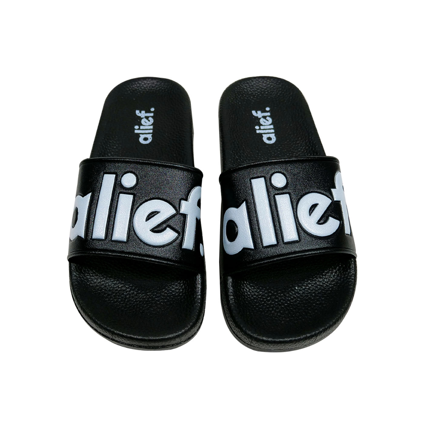 Bold Alief Slides - Black/White