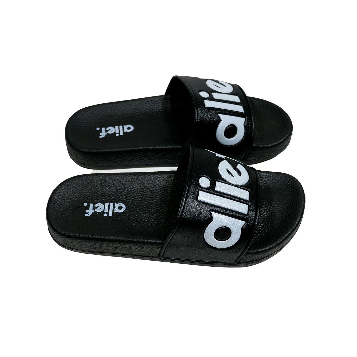 Bold Alief Slides - Black/White