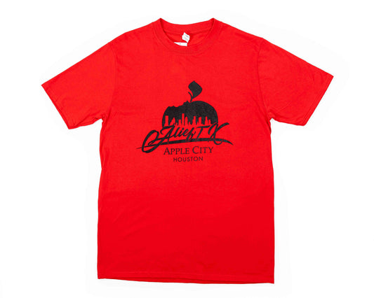 OG Alief Logo Tee - Red/Black