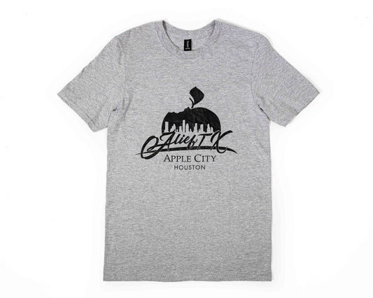 OG Alief Logo Tee - Grey/Black