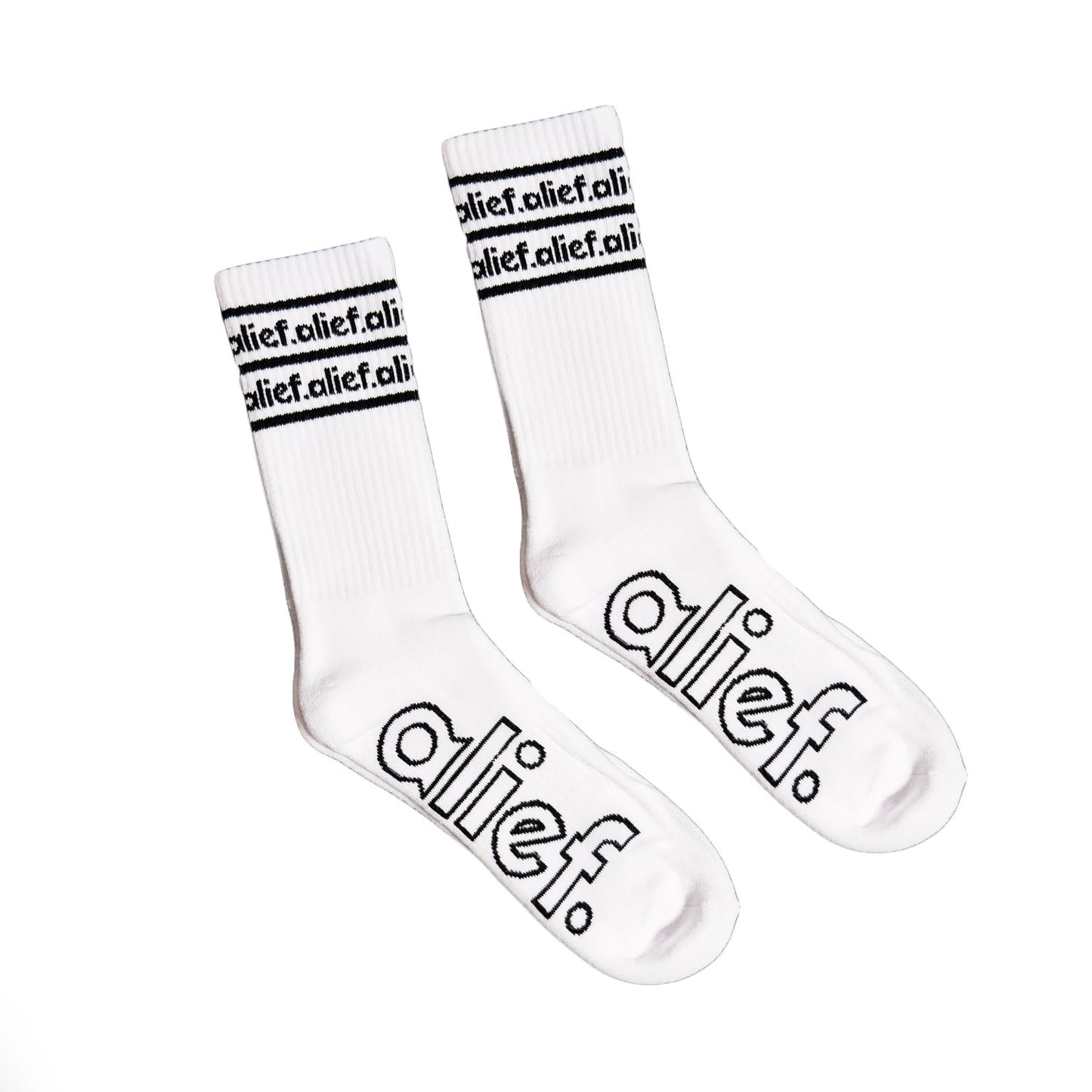 Bold Alief Socks - White