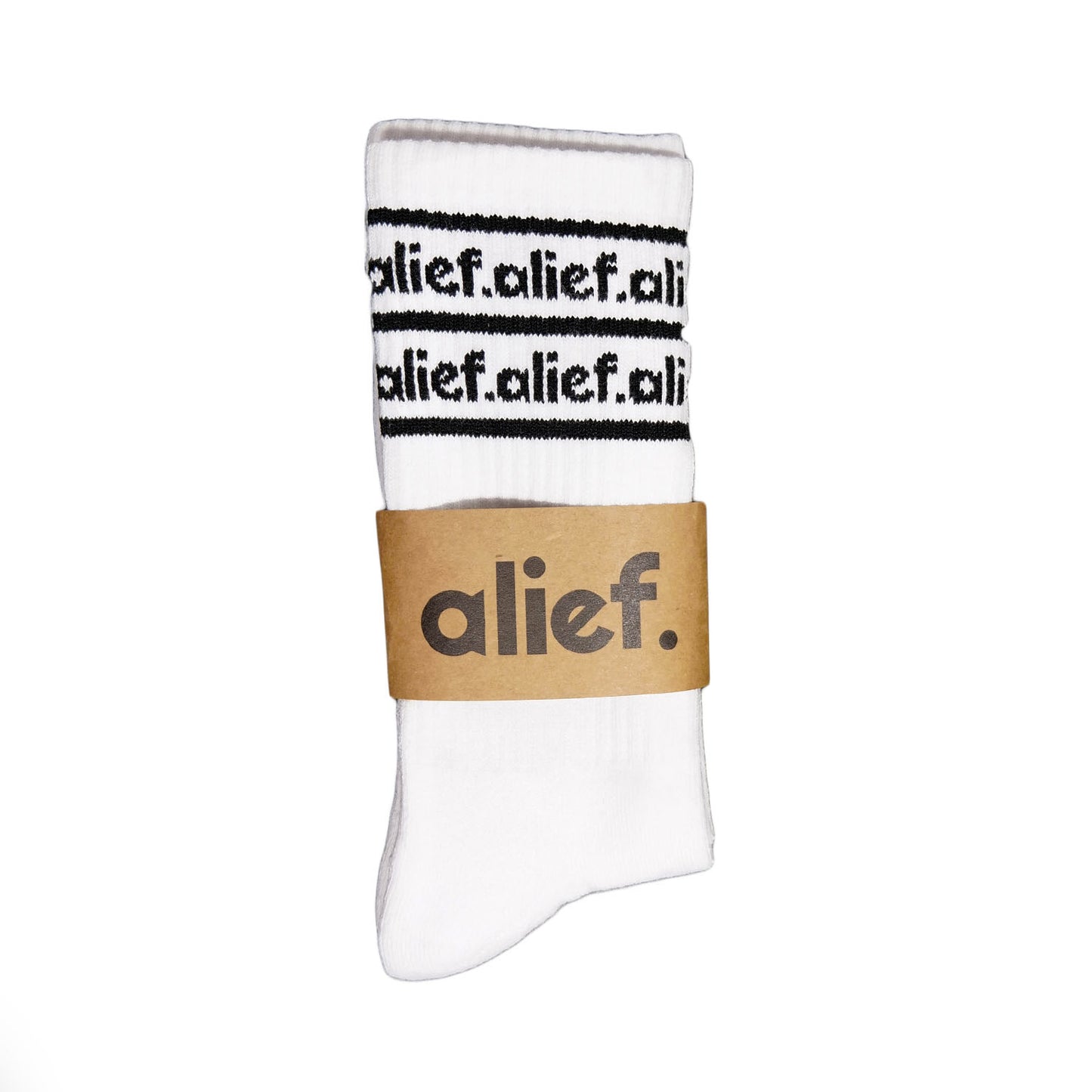 Bold Alief Socks - White