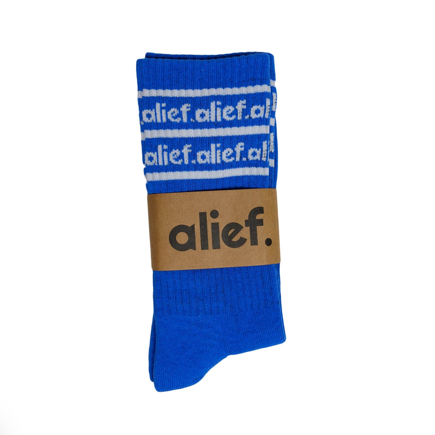 Bold Alief Socks - Blue