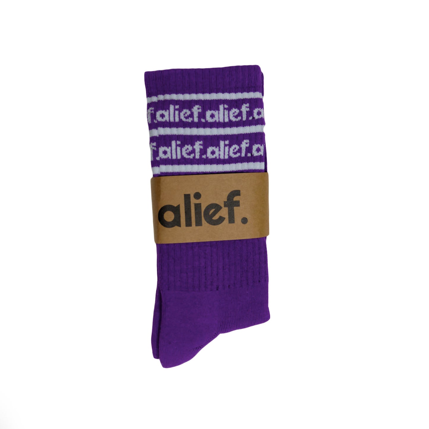 Bold Alief Socks - Purple