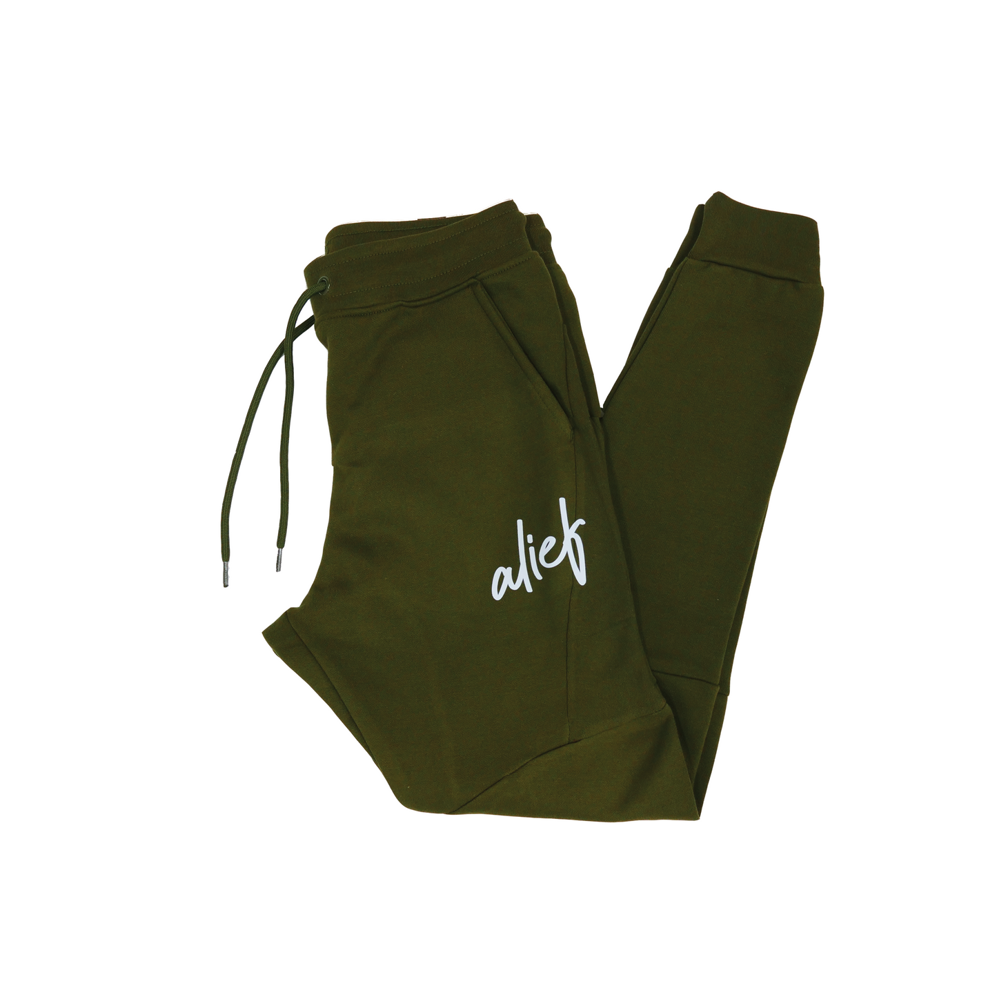 Alief 2.0 Cursive Jumpsuit - Olive