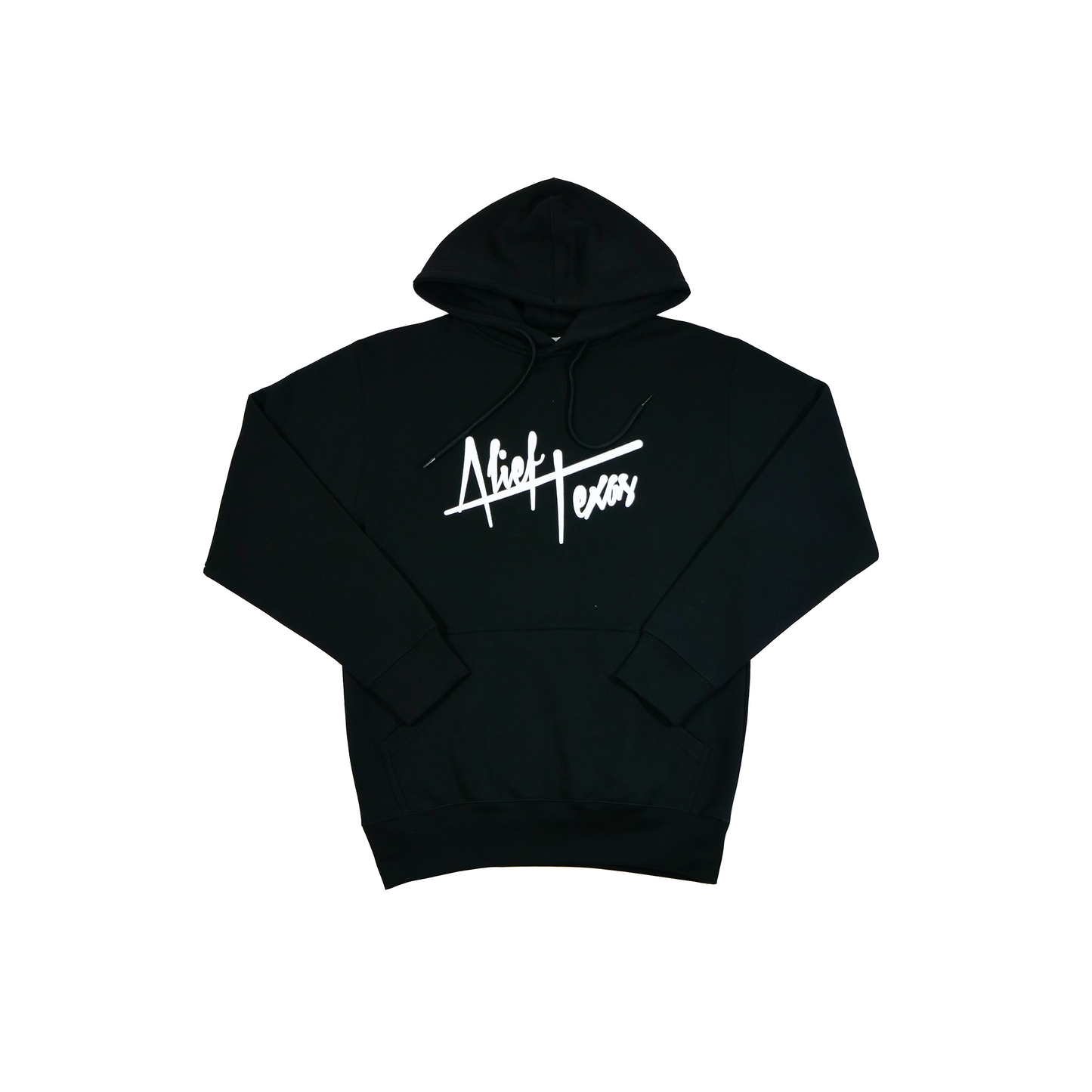 Alief Texas Signature Hoodie - Black/White