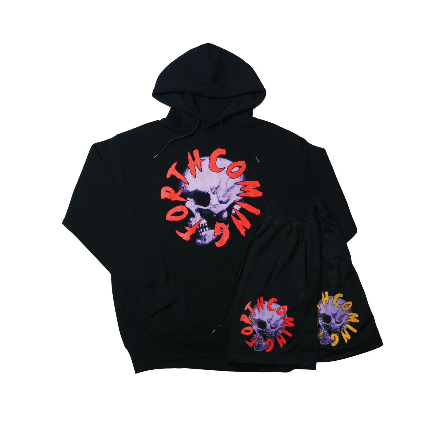 Forthcoming Infinte Skull Hoodie - Black
