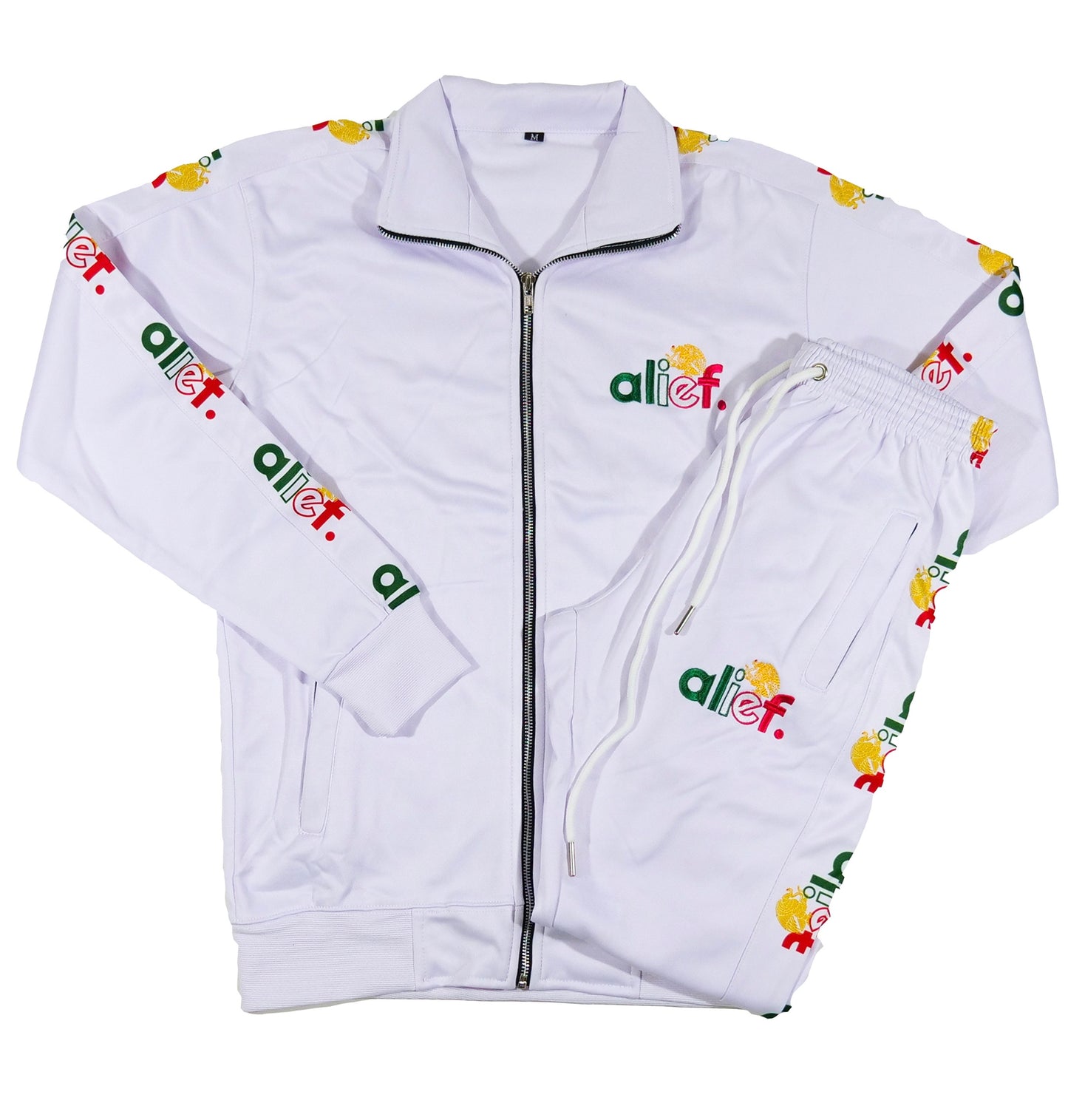 Alief Worldwide Tracksuit - White/ Mexico
