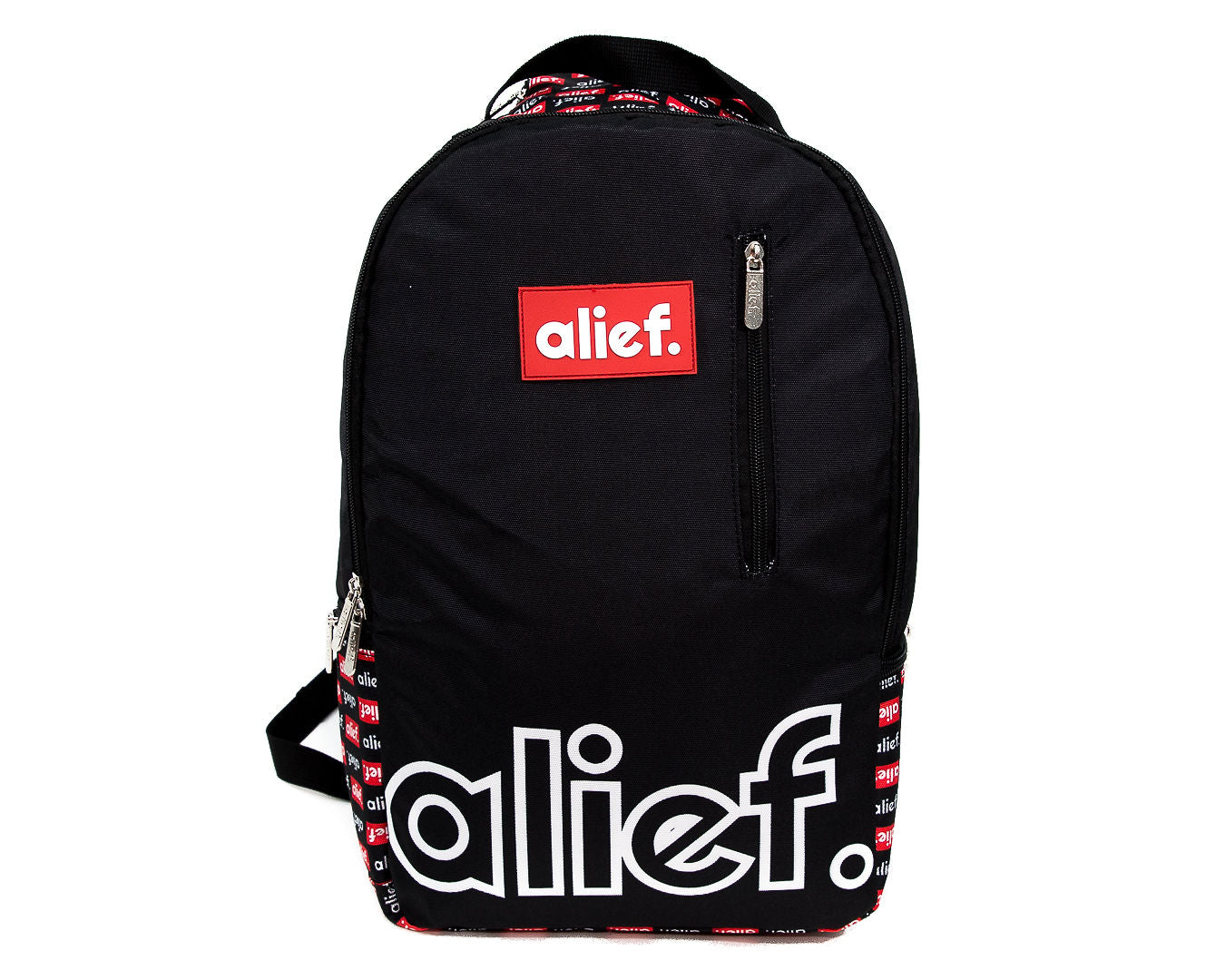 Alief Backpack - Black/ Red