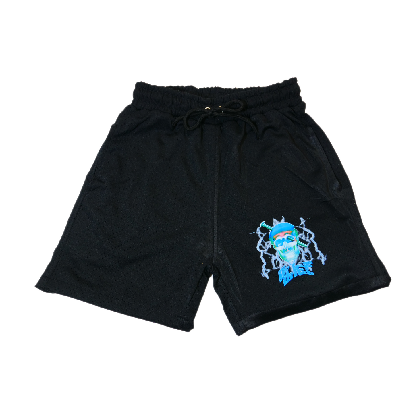 DJ Screw Alief Basketball Shorts - Black