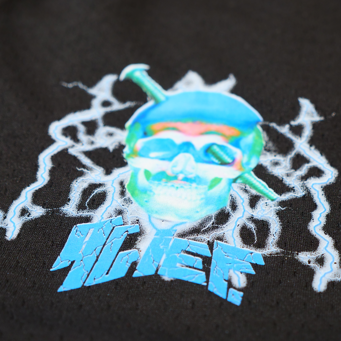 DJ Screw Alief Basketball Shorts - Black