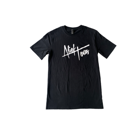 Alief Texas Signature Tee - Black/White