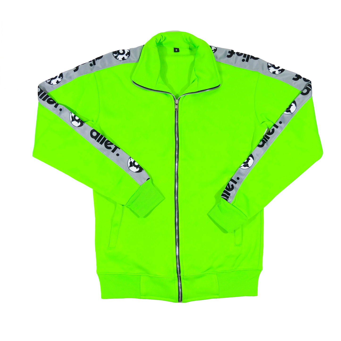 Alief Worldwide Tracksuit - Lime Green/Gray