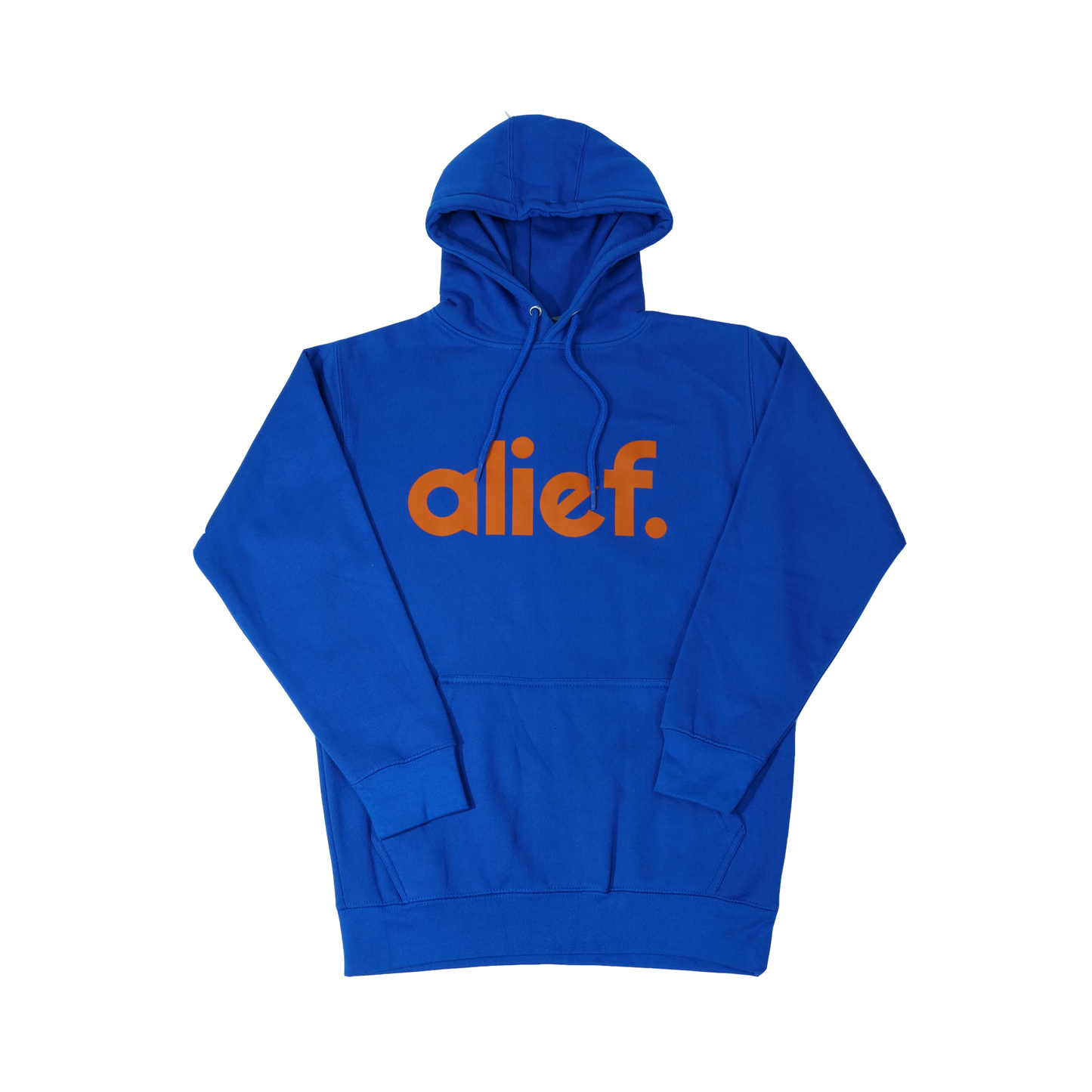 Bold Alief Hoodie - Royal Blue/Orange