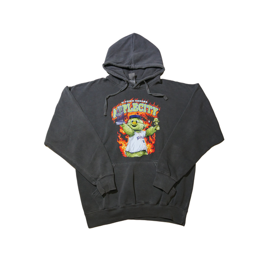 H-town Hero’s Astros Hoodie - Smoke Grey