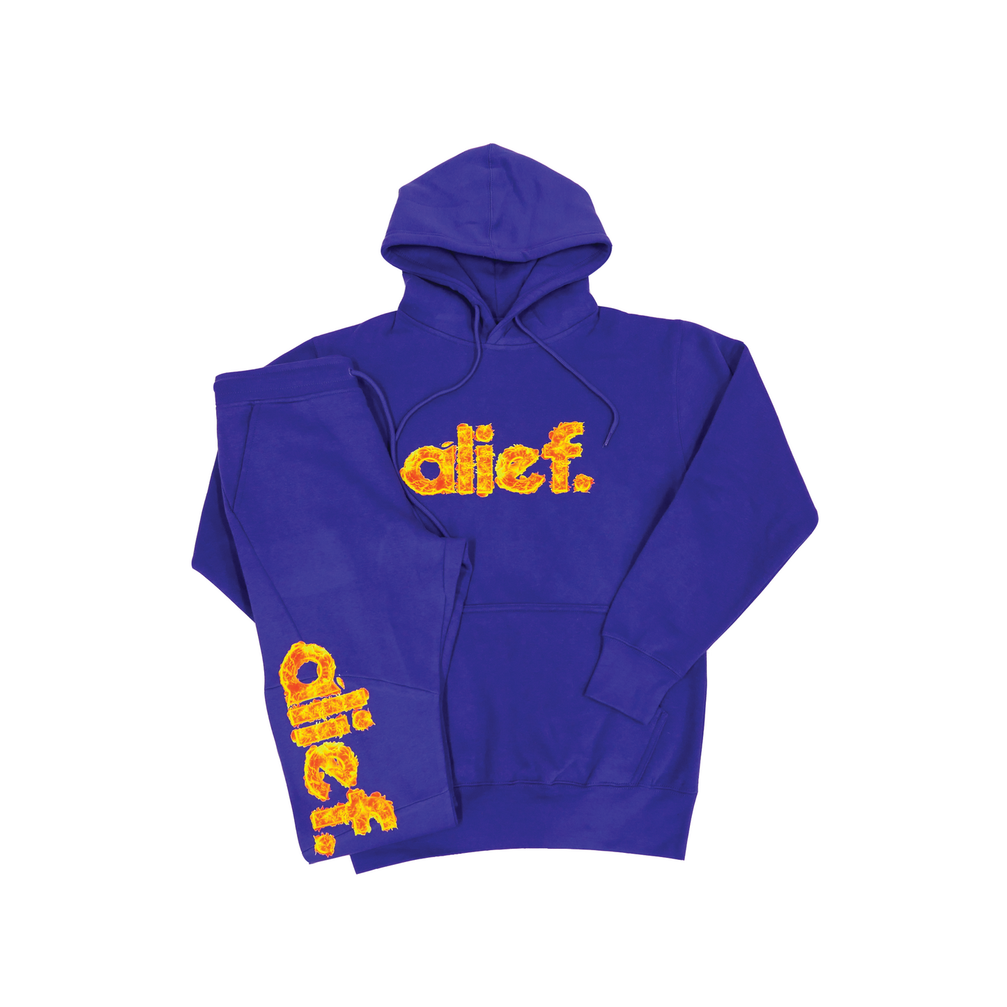Alief on Fire Jumpsuit - Purple