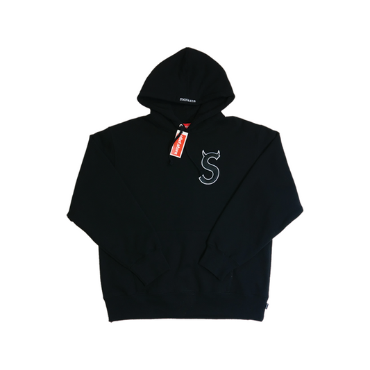 Supreme “S” Black Hoodie