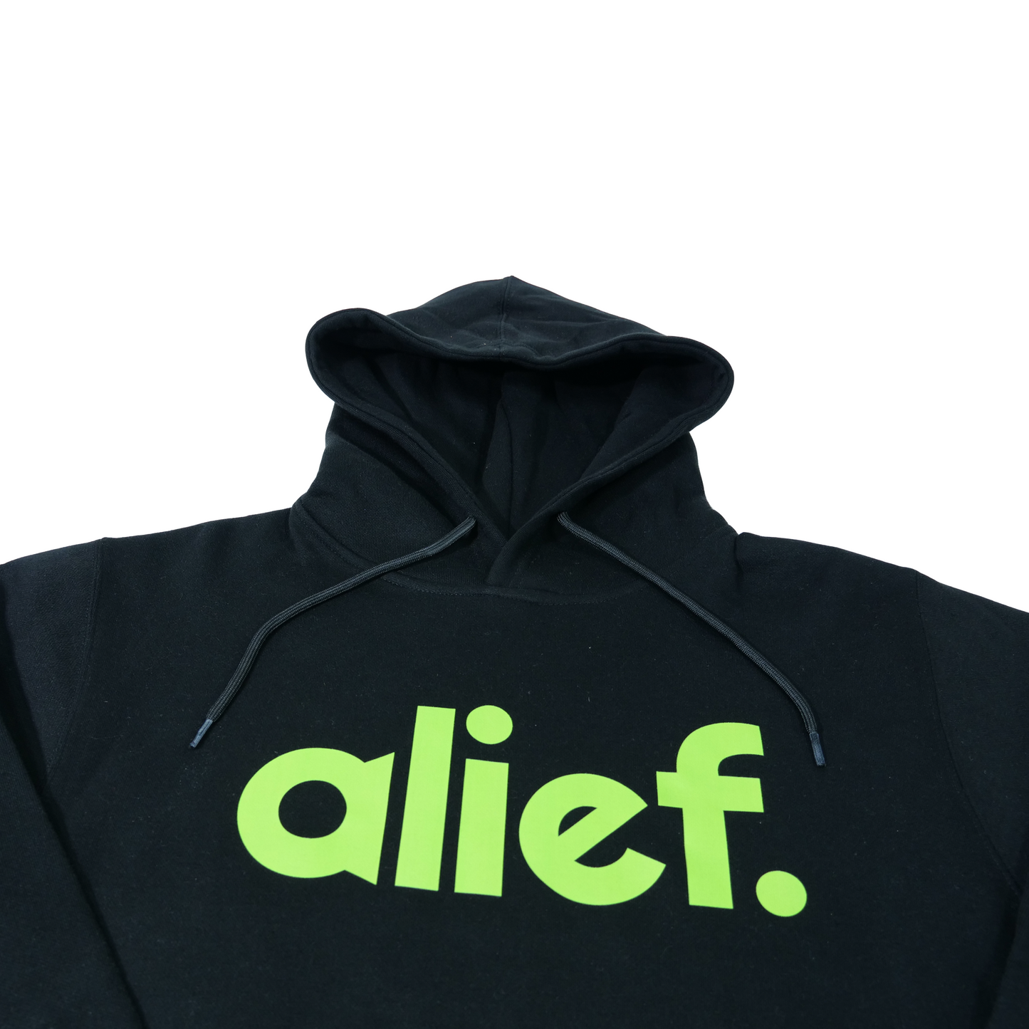 Bold Alief Hoodie -  Black/Green